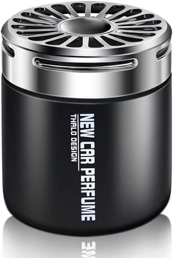 Solid car perfume odor eliminator