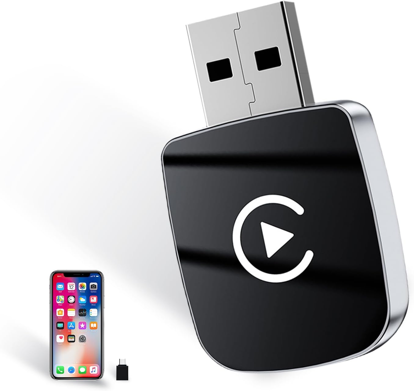 Wireless CarPlay Adapter - Plug and Play