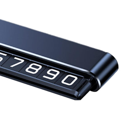 Vehicle phone number plate
