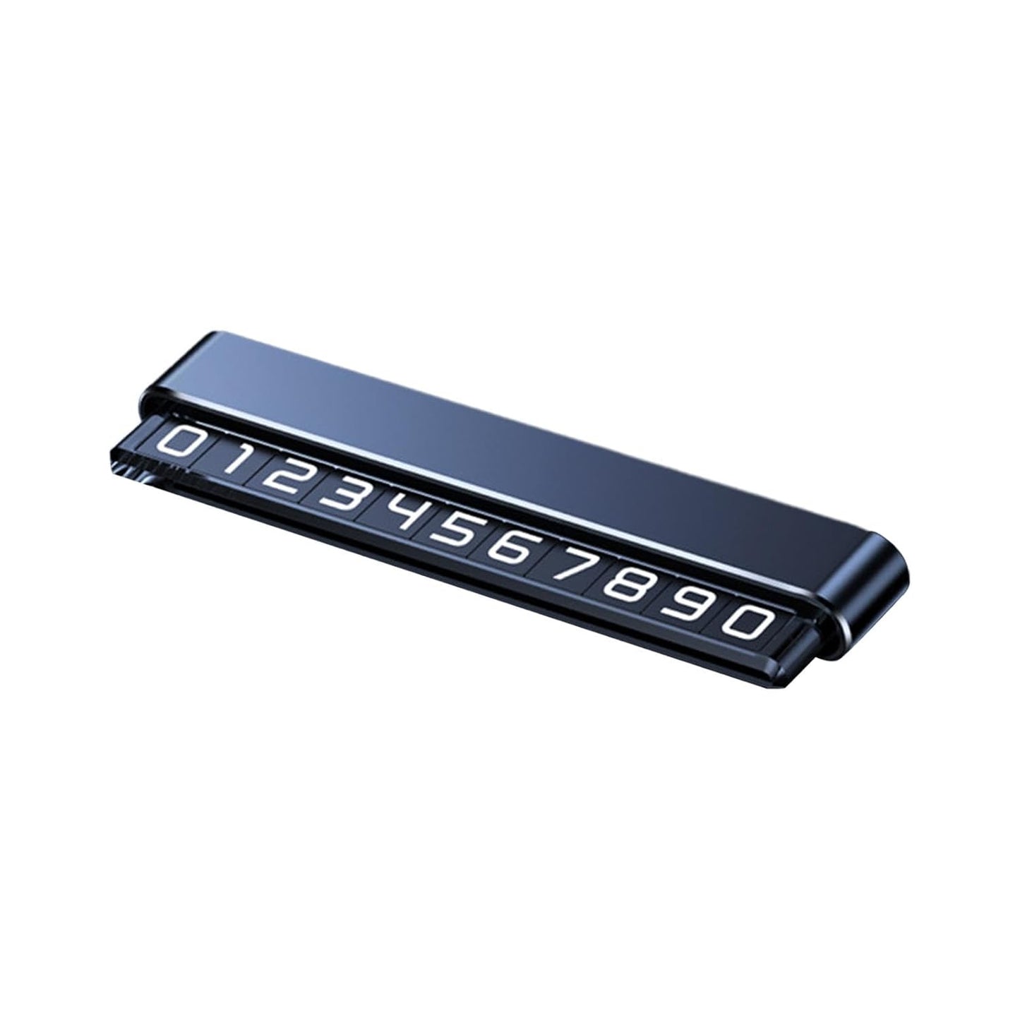 Vehicle phone number plate