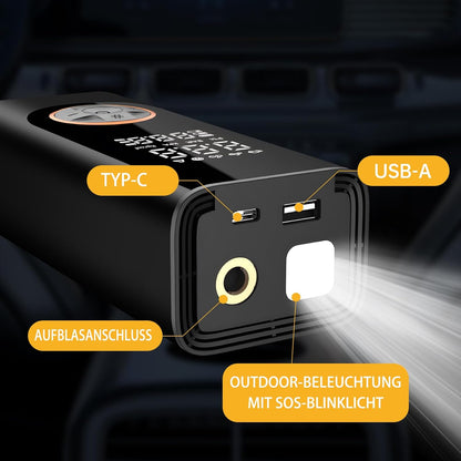 Digital tire inflator