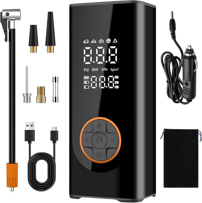 Digital tire inflator
