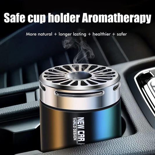 Solid car perfume odor eliminator