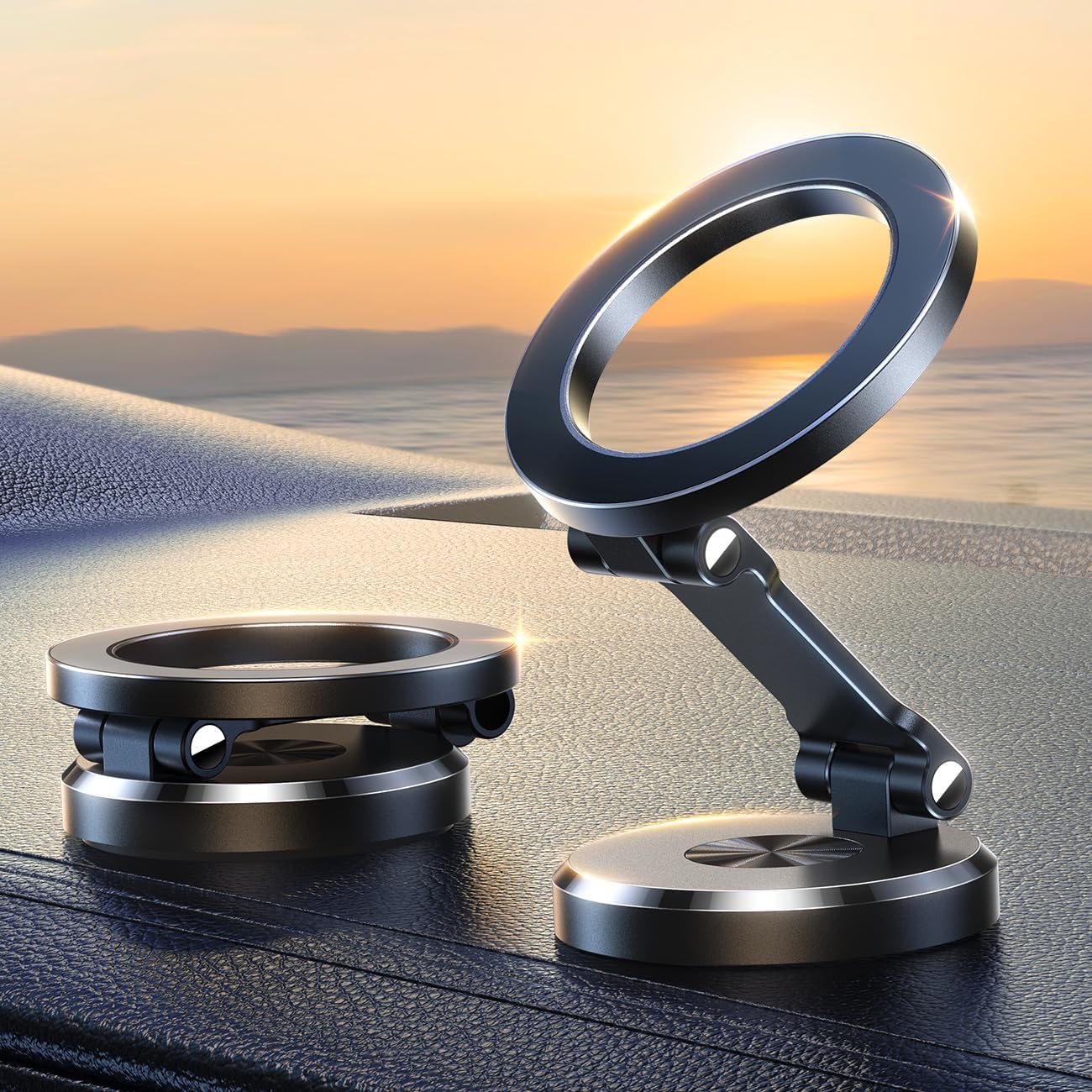 Car mount magnetic phone holder