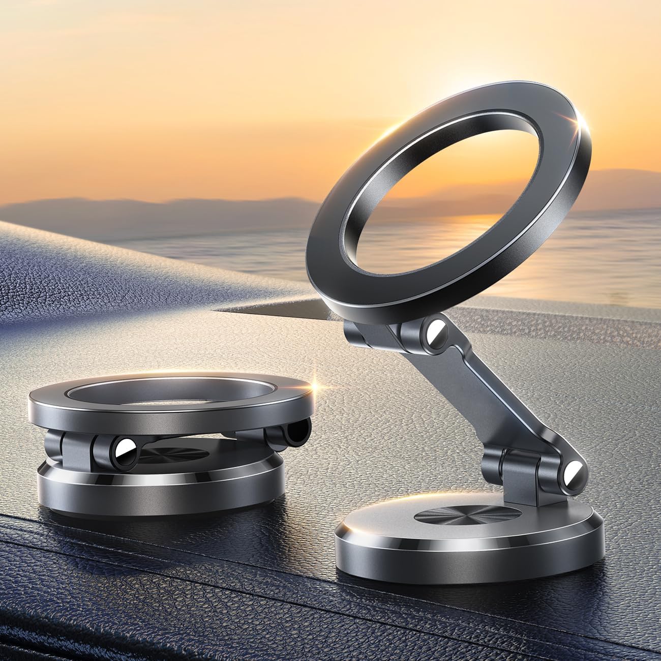 Car mount magnetic phone holder