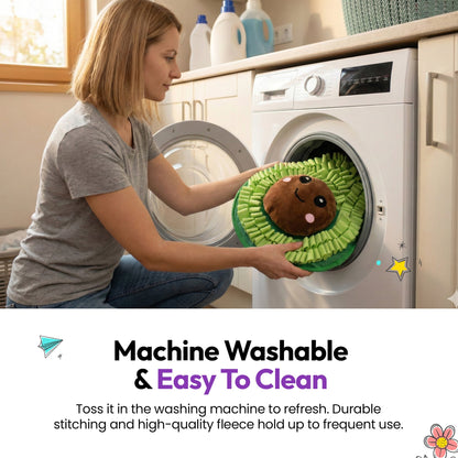 Snuffle Mat for Natural Nose Work & Mental Stimulation