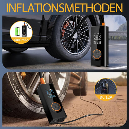 Digital tire inflator