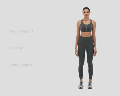 High Waisted And Hip Lifting Yoga Elastic Quick Drying Tight Pants